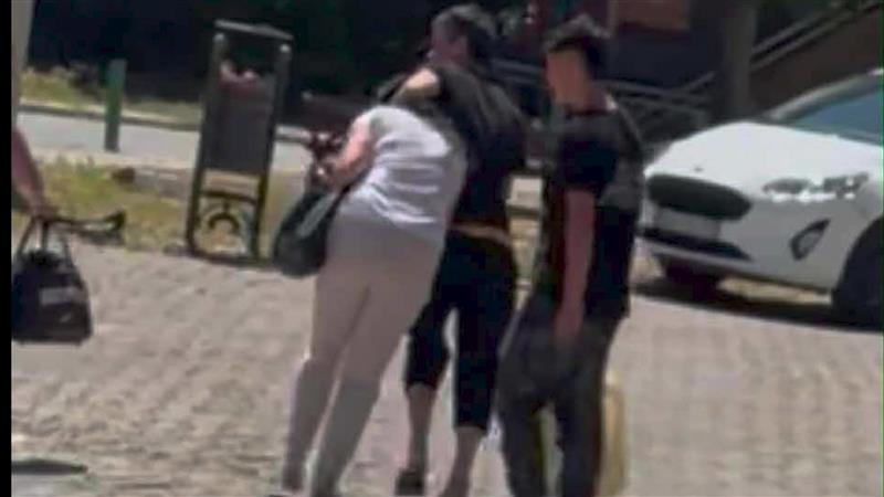 Уапсен насилникот кој среде Скопје тепаше жена