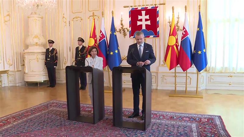 Претседателката Сиљановска Давкова во официјална посета на Словачка 