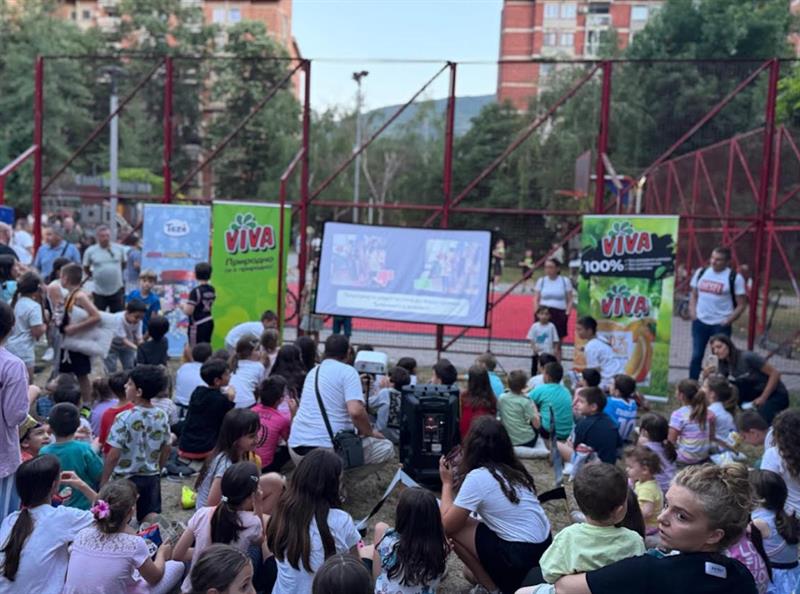 Герасимовски: „Патувачкото кино“ донесе радост во Центар,  вечерва нови проекции под отворено небо