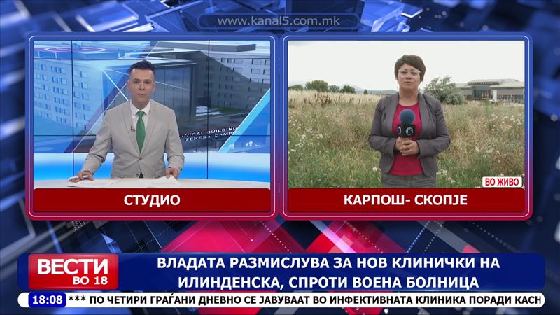 Владата размислува за нов Клинички на Илиденска, спроти Воена болница