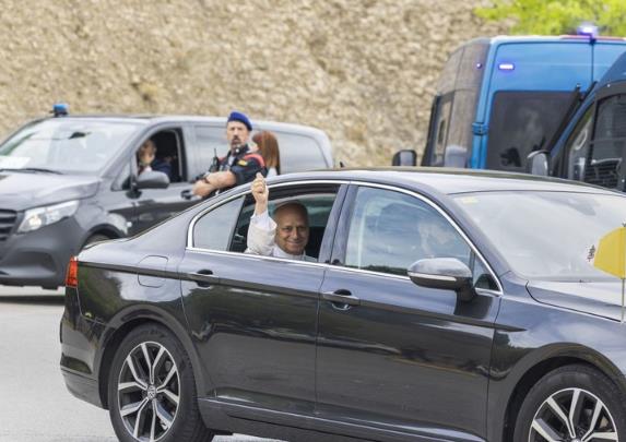 Папата Лав посети затворот во Барселона!Затвореничка: Благодарна сум, никој не се сеќава на нас
