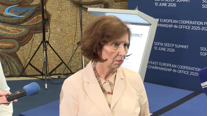 Одговорите на англиски јазик на Сиљановска-Давкова и денеска во фокусот на бугарската јавност
