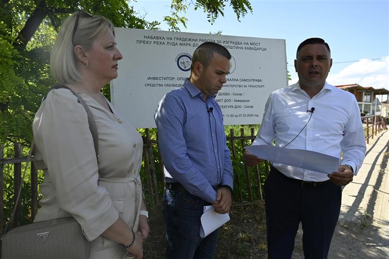 Градоначалникот Јанчев во посета на село Марена
