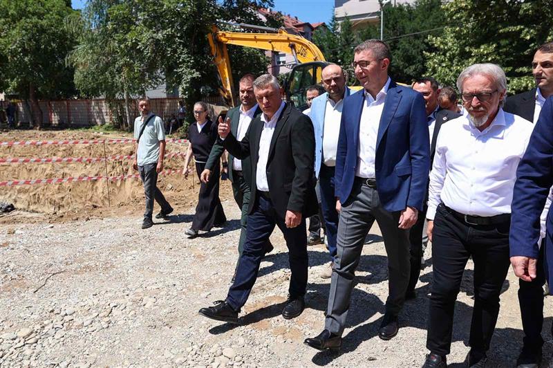 Мицкоски од Карпош: Започна изградбата на нова детска градинка „Пролет“