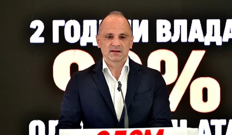 Филипче: Странските инвестиции паднаа за две третини, економските ветувања на Мицкоски пропаднаа
