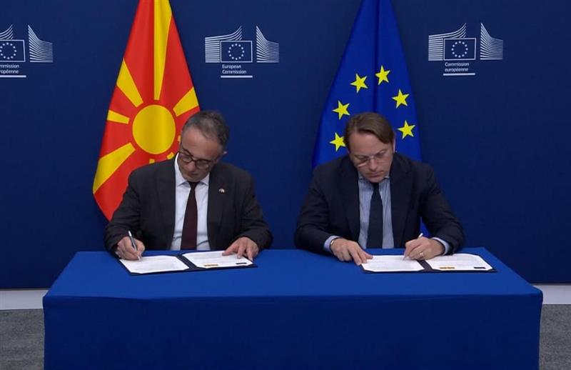 Алиу:  Во Брисел го потпишавме договорот за учество во EU4Health - европска поддршка за реформите во здравството