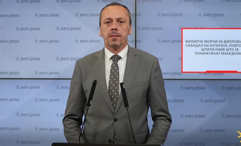 Петрушевски: Филипче молчи за дипломатскиот скандал на Бугарија, повторно ги штити оние што ја понижуваат Македонија