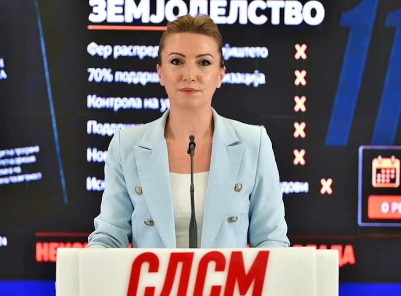 Кузеска: 2 години Влада на Мицкоски- уништување на македонското земјоделство