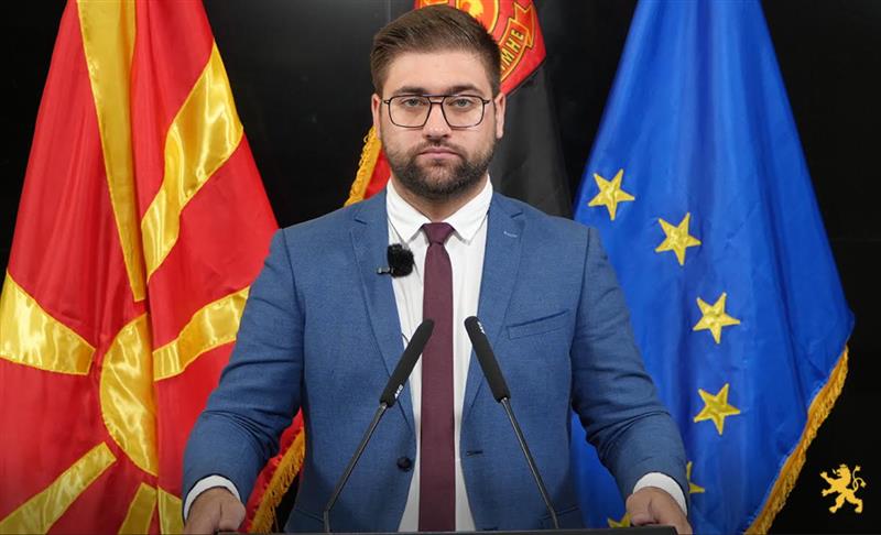 Манасиевски: СДС и Левица во коалиција за блокада на Изборниот законик, ниските рејтинзи на двете партии го вклучи алармот