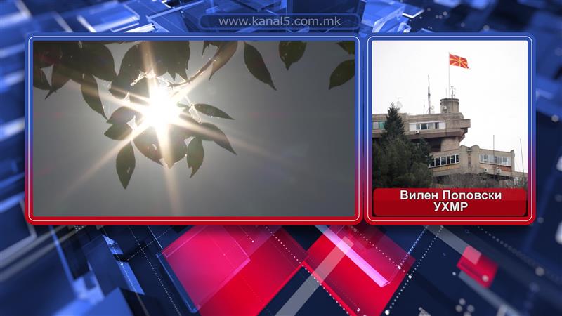 УХМР: Викендов стабилно време, следнате недела повторно нестабилно