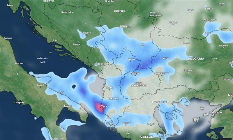 УХМР предупредува: За два дена пристигнува голем облачен бран со дожд, грмежи и силен ветер – подгответе се!