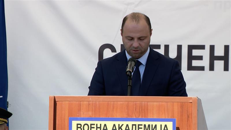 Промовирани нови 53 офицери на воената академија