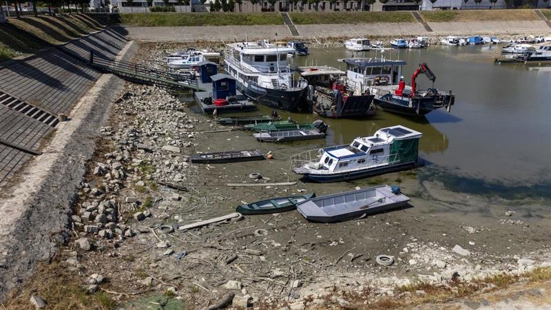 Реките во Хрватска на историски ниски нивоа