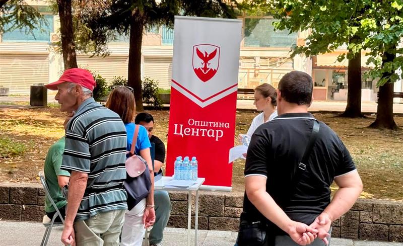 Герасимовски: Инфо-штандови и здравствени проверки за поддршка на граѓаните во услови на топлотен бран