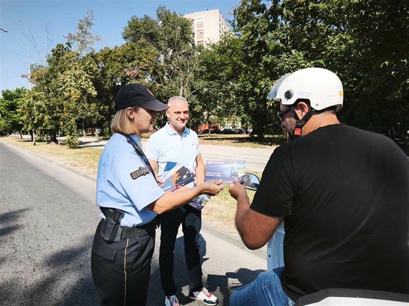 Превентивни активности за безбеден сообраќај и спречување на пожари и имотни деликти