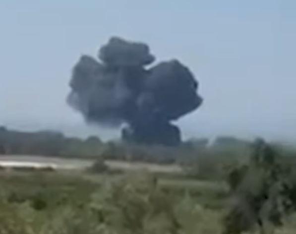 Авион Ф-16 се урна во поле во Турција