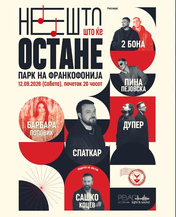 Општина Центар со ексклузивна поддршка за македонската музичка сцена по повод 50 години постоење