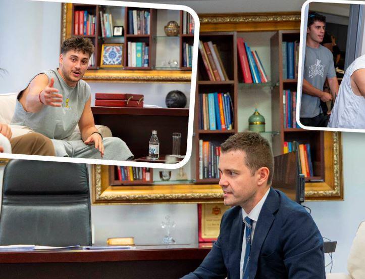 Муцунски се сретна со Мат Киатипис кој деновиве престојува во Скопје