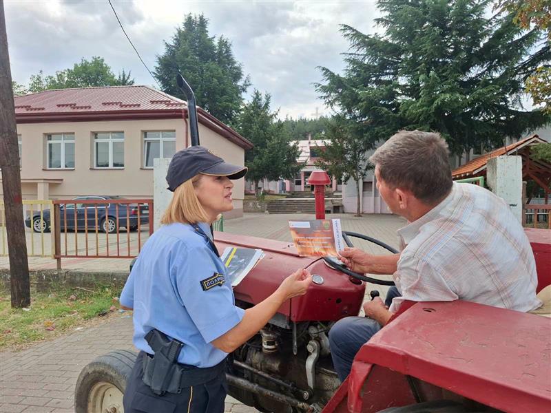 Превентивни активности за безбеден сообраќај, заштита од пожари на отворено, заштита од кражби и измами и за спречување на семејно насилство