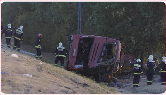 Полски автобус се превртел во Унгарија; 12 загинати