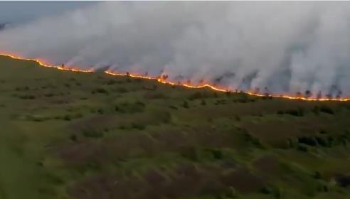 Видео: Пожарот во Белгија се шири кон Германија