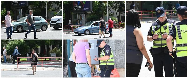 Вчера 166 санкции за прекршоци што ги прават пешаците на територија на цела држава