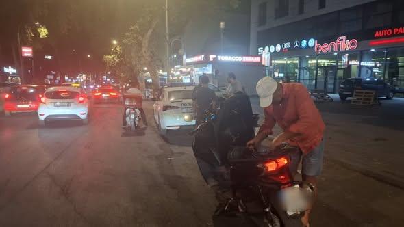 Синоќа 262 сообраќајни прекршоци во Скопје, 102 санкции за возачи на мотоцикли, шест лишени од слобода