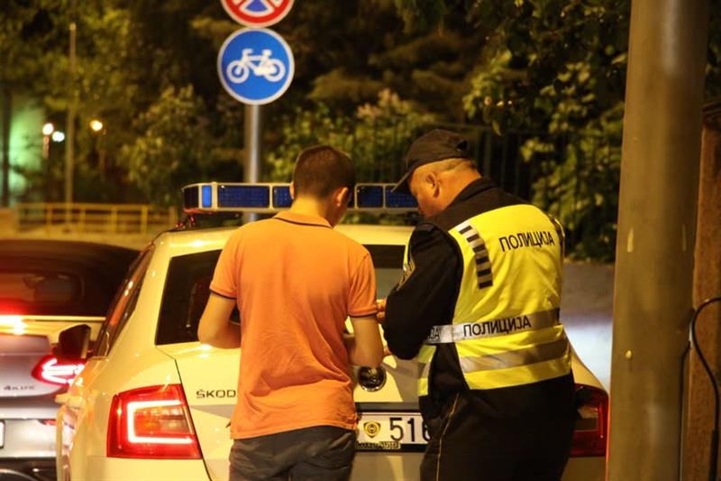 Уапсени се десет возачи- деветмина возеле без возачка, од кои двајца малолетници