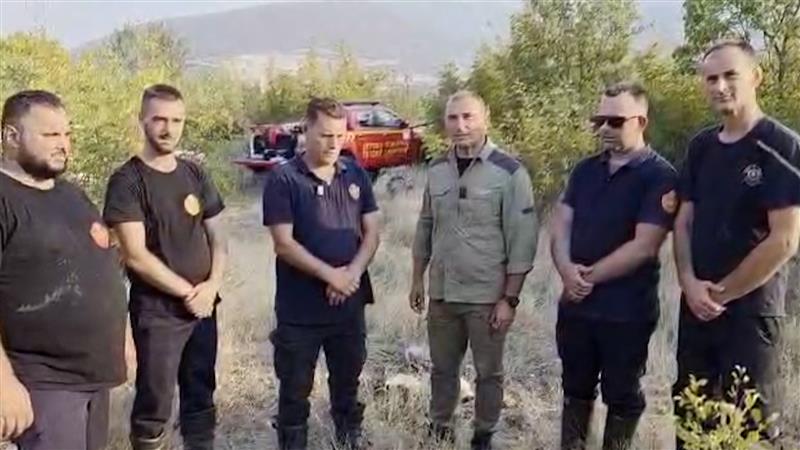 Се нормализира состојбата со чадот во Скопје, пожарот на планината Жеден ставен под контрола