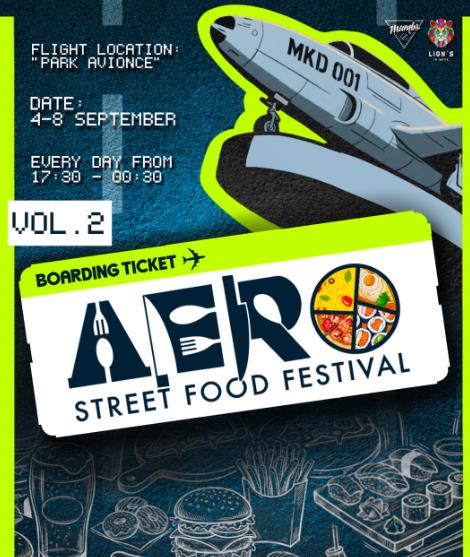 Пет вечери, пет бендови и десет диџеи: Аero street food festival 2026 со феноменална музичката програма!