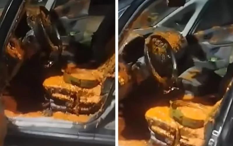 Ова никој не би посакал да му се случи- снимка од автомобил во Унгарија ги запали мрежите (ВИДЕО)