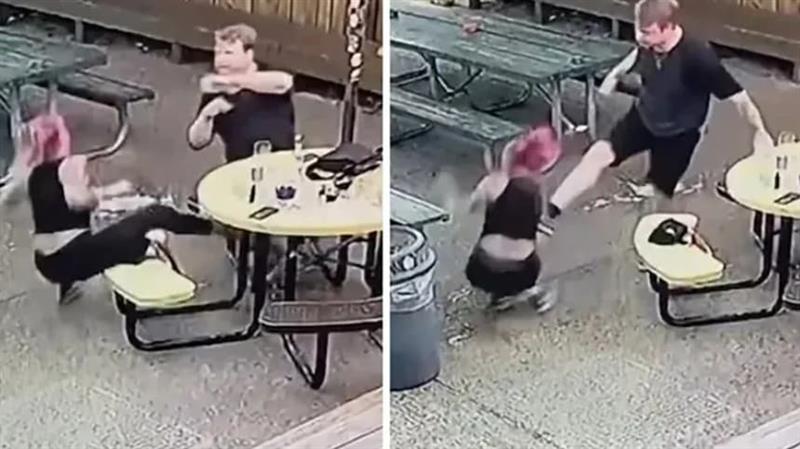 Сакала мирно да му раскине во кафуле, но тој направил хорор- драма во САД (ВИДЕО)