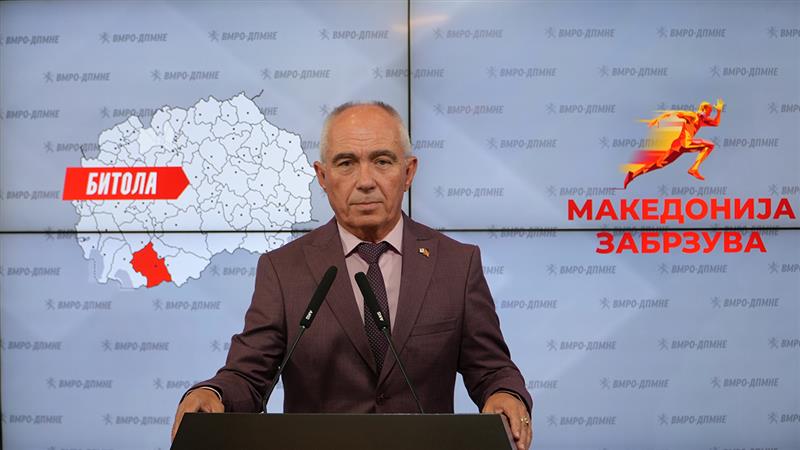 Коњановски: Битола се гради како никогаш досега, конкретни проекти, видливи резултати и јасна визија за иднината