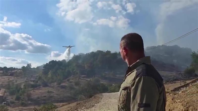 Изгаснат пожарот на македонско- косовската граница 