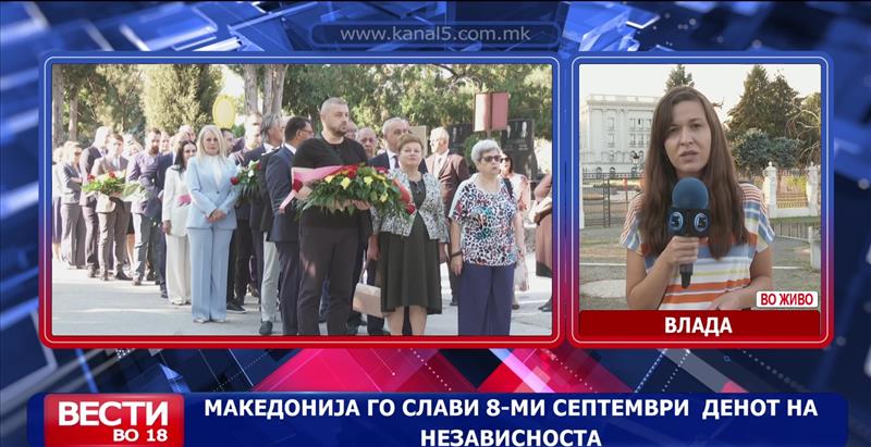 Македонија го слави 8-ми Септември, Денот на независноста