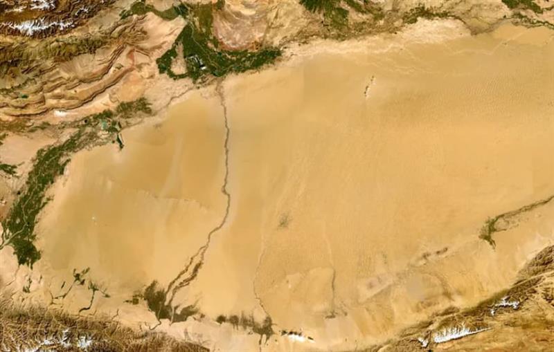 Под пустината во Кина се пронајдени големи извори на вода 