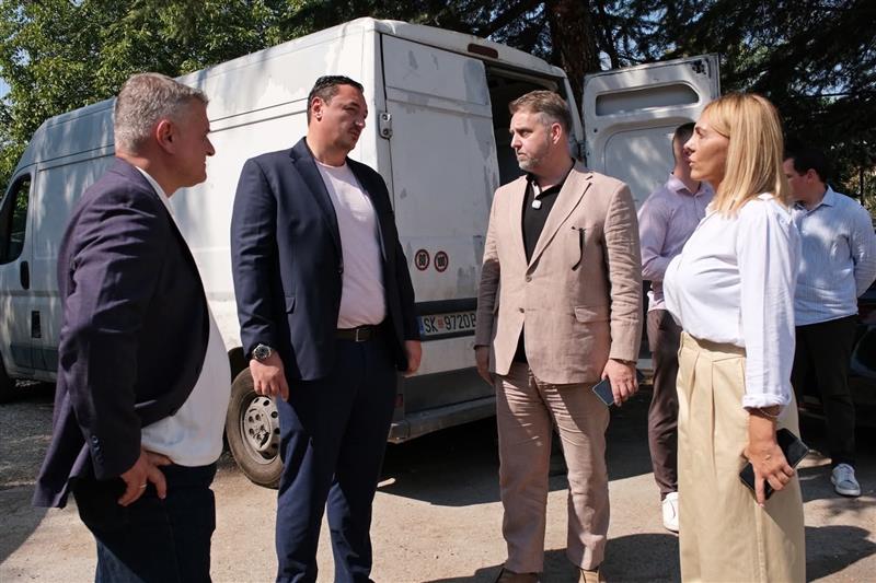 Општина Карпош: Ново спортско игралиште за учениците во ООУ „Владо Тасевски“