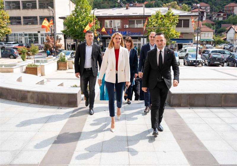 Официјална посета на делегација на Амбасадата на САД во општина Крива Паланка