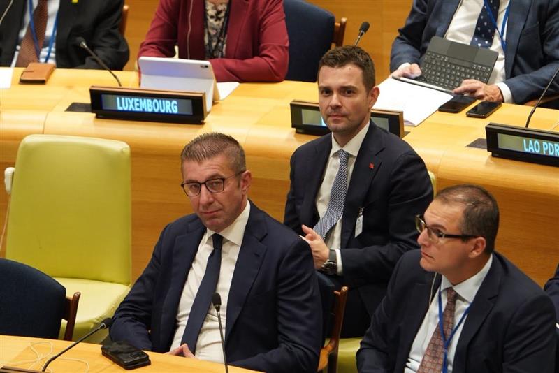 Мицкоски: Денеска бевме дел од отворање на Генералното собрание на ОН