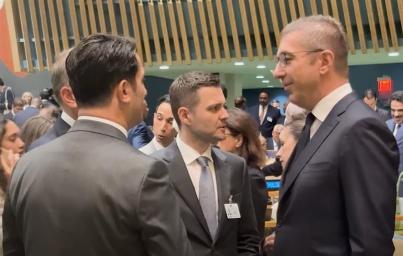 Македонската делегација беше дел од 81-та сесија на ГС на ОН, премиерот Мицкоски објави видео