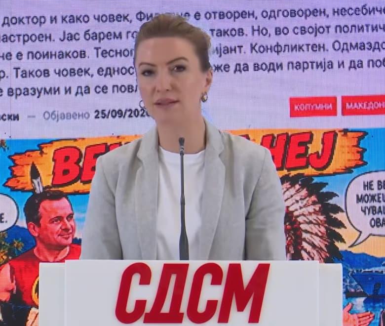 Кузеска: Граѓаните гледаат кој медиумски ја спонзорира Платформата ЗНАМ 2.0 - покровителот е арамијата Мицкоски