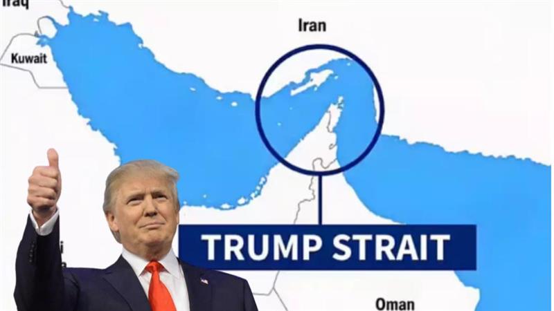 Трамп објави мапа на која Ормутскиот теснец е преименуван во „Трампов теснец“, Иран им нуди договор на САД