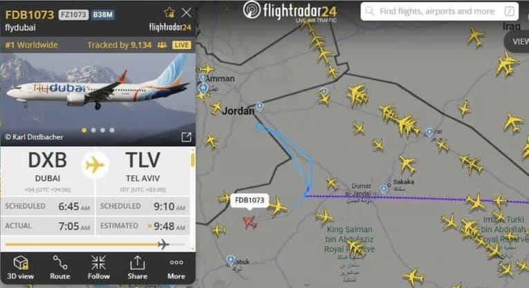 Пилоти на патнички авион се тепале во воздух: Израелците, мислејќи дека станува збор за киднапирање, кренале ловци