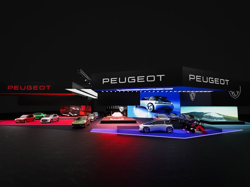 PEUGEOT го претставува својот нов дизајн на изложбениот простор на саемот за автомобили во париз 2026 