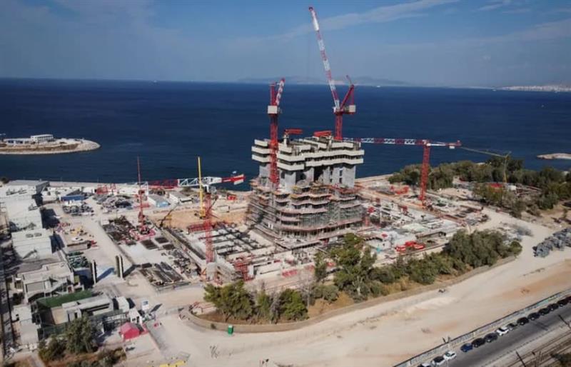 Стар грчки аеродром се преобразува во приморски град- добива облакодер од 200 метри