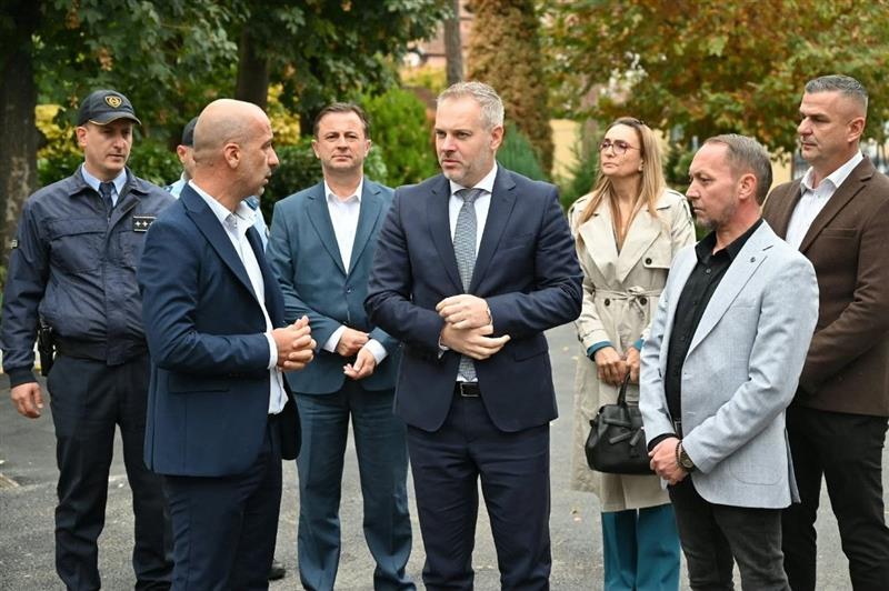 Јанев во работна посета на СВР Тетово: Фокус на безбедносната состојба и претстојните избори