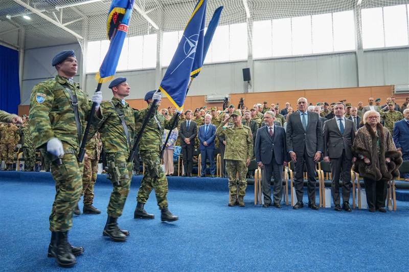 Лафчиски присуствуваше на примопредавањето на должноста командант на мисијата „КФОР“ во Косово