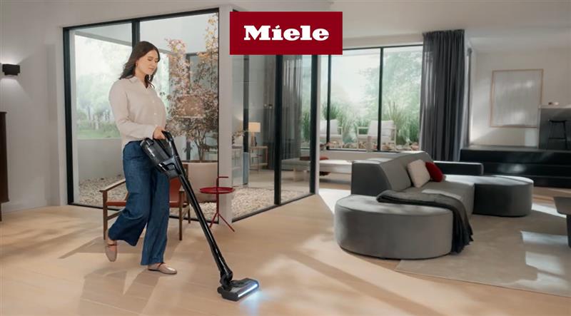 Miele Triflex безжична правосмукалка со голема моќ на вшмукување која го чисти секое ќоше во домот