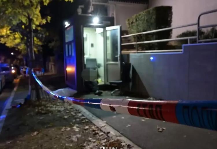 Терористички напад пред израелската амбасада во Белград