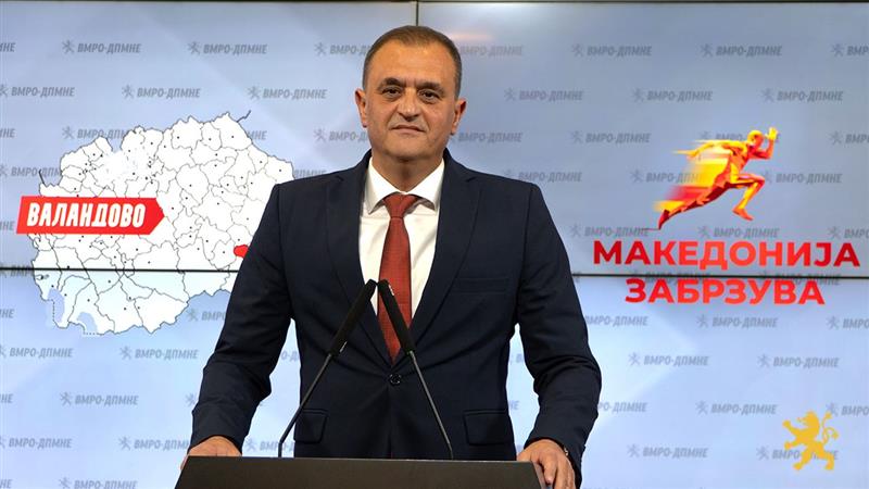 Камчев: Инвестираме во улици, патишта и подобро водоснабдување за жителите на Валандово